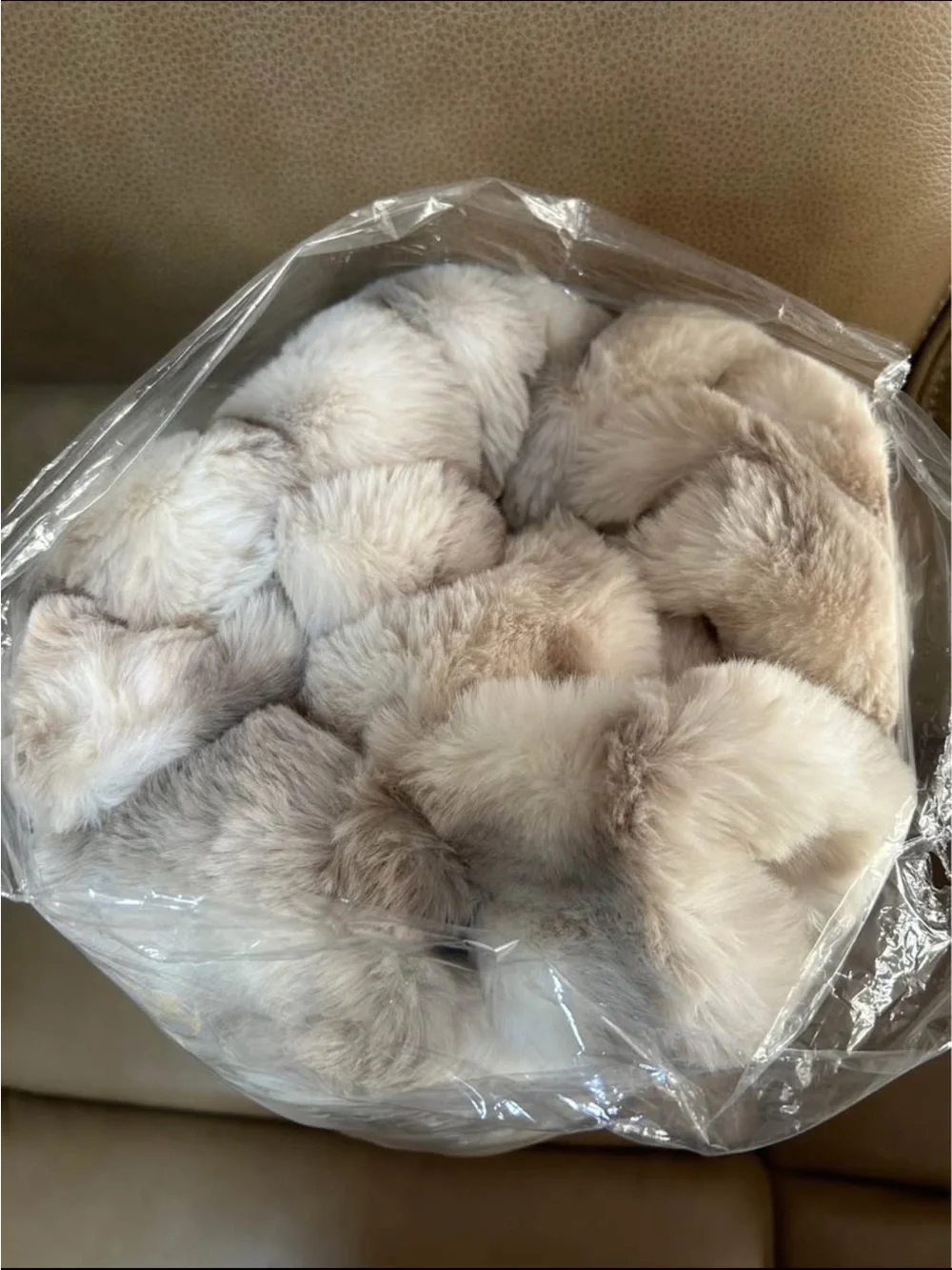 Bedsure GentleSoft Fluffy Fuzzy Twin Blanket, Soft Cozy Fleece Faux Fur Blanket